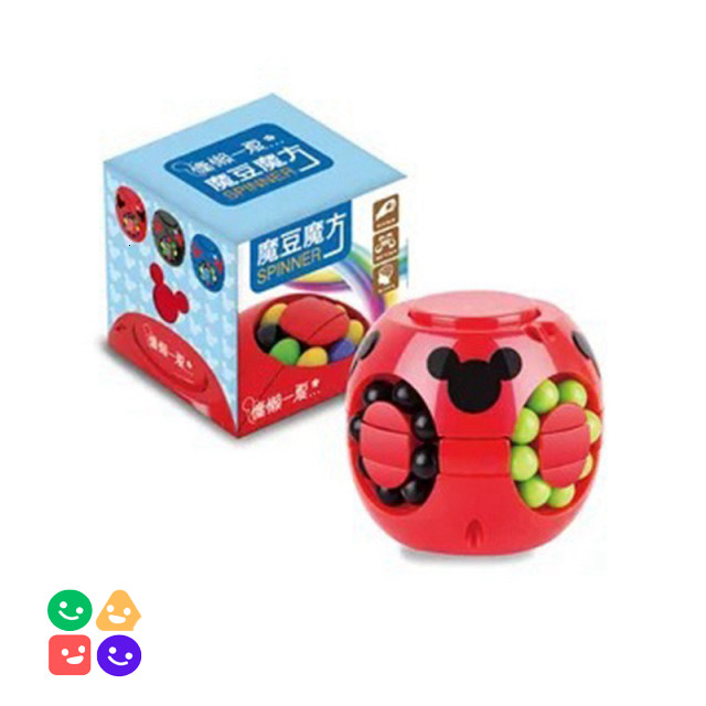 Đồ chơi Rubik IQ Ball xoay 3D cho bé, rèn trí tuệ, giảm stress, cầm nắm dễ