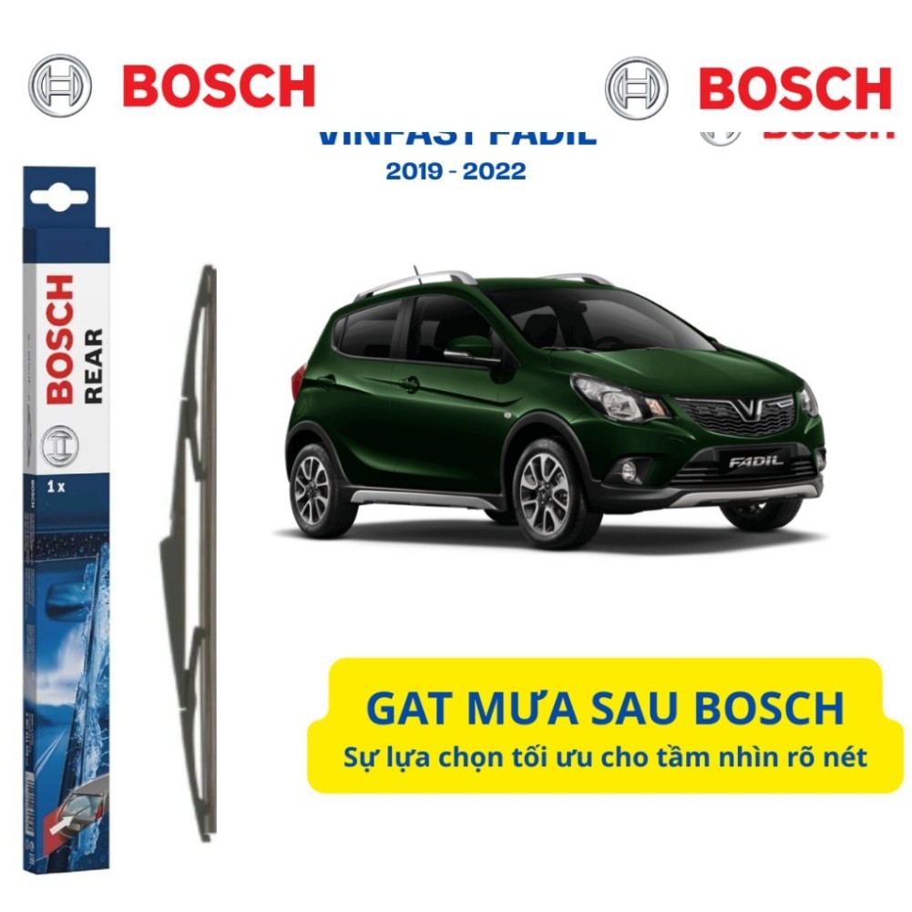Gạt mưa phía sau cho VINFAST FADIL (2019 – 2022) - BOSCH H235 chính hãng