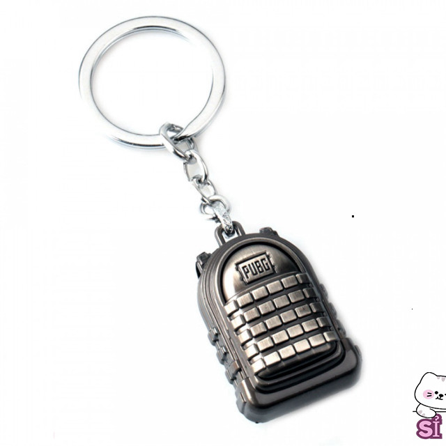 Móc khóa balo 3 loại móc khóa PUBG dập  logo PUBG màu sáng (ngẫu nhiên)