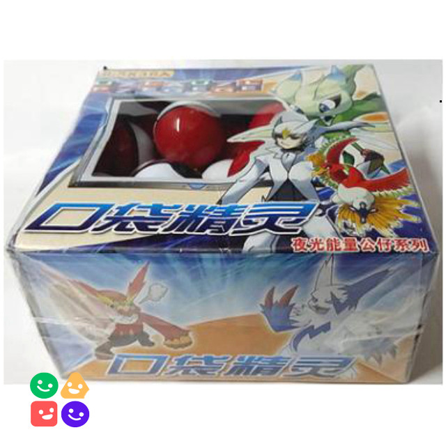 Bé Hộ Tranh 36 Bóng Pokemon Trắng Đỏ 3,5cm Chứa Sticker Poket Bất Kỳ Cho Mầm Não