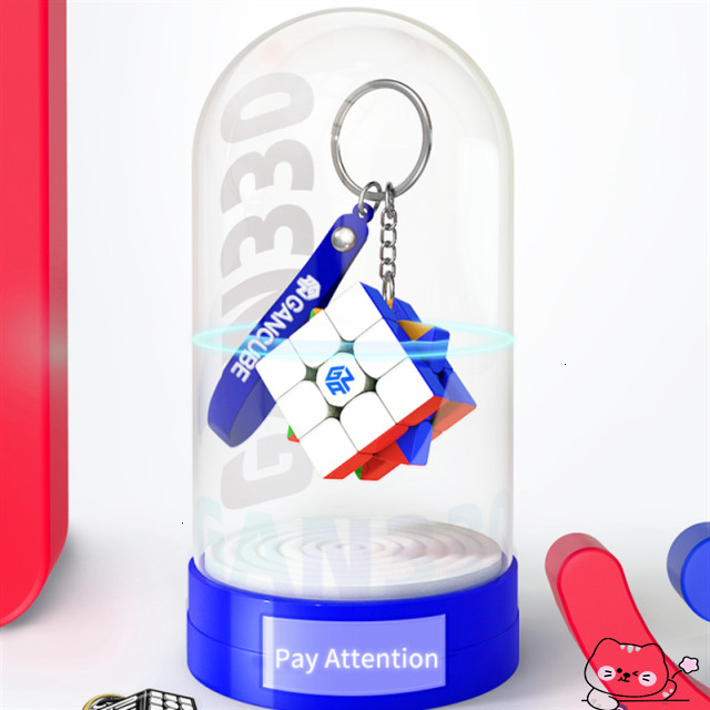 Móc Khóa Khối Rubik 3x3 X 3 3x3 X 3 Gan 330 xoay mượt