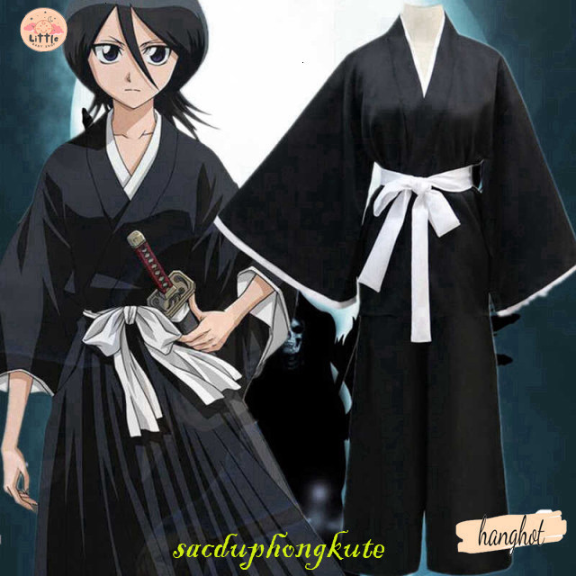 Bleach Cosplay Kimono Nữ Halloween - Thần Chết Lucia Anime