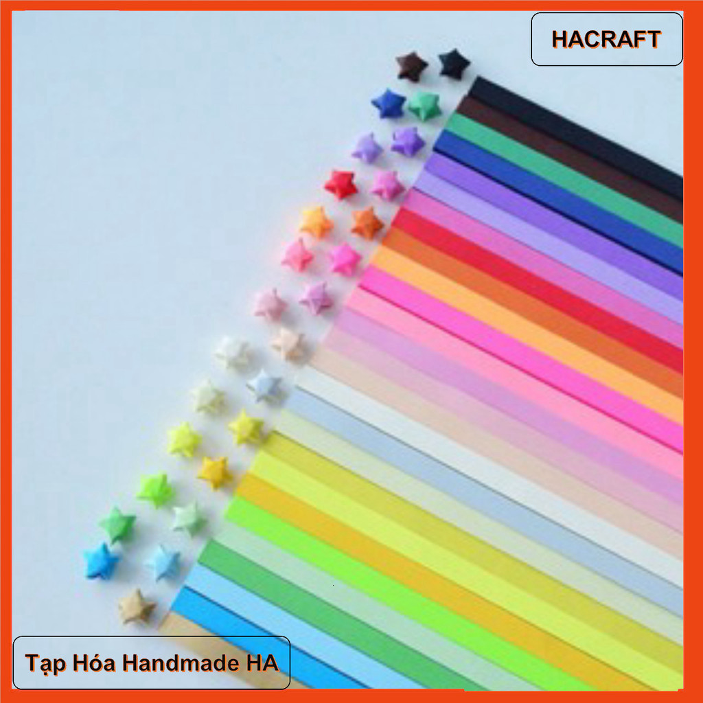 Được trang trí ngôi sao gấp bằng giấy dễ dàng Mọi người có thể tận hưởng niềm vui sáng tạo với giấy 