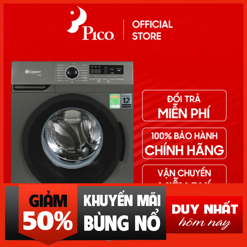 Nhắn shop đặt hàng  - Máy Giặt Casper Inverter 9 Kg WF-9VG1 - 9.5 Kg WF-95VG5 - 10.5 Kg WF-105VG5 . 