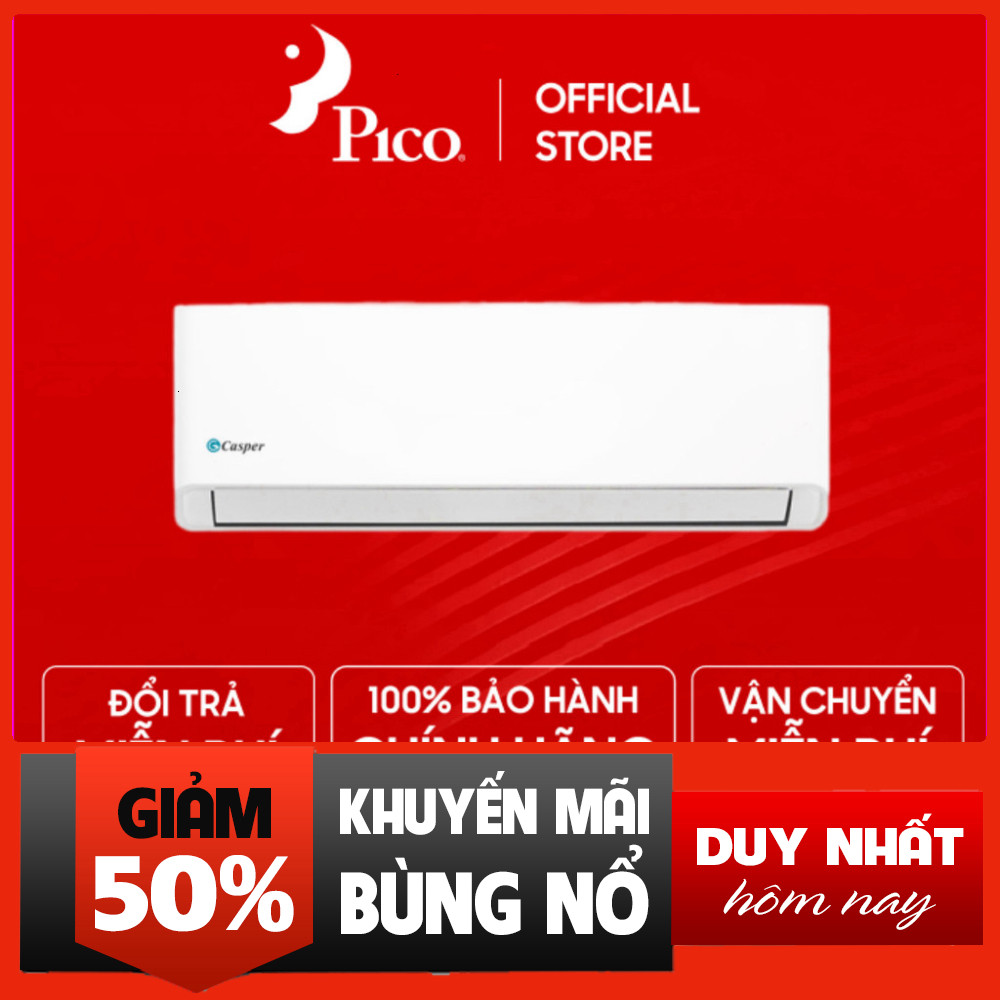 Nhắn shop đặt hàng  Điều Hòa 1 Chiều Casper SC-09FS36/SC-09FB36A Chế Đông 1 HP 9000 BTU .