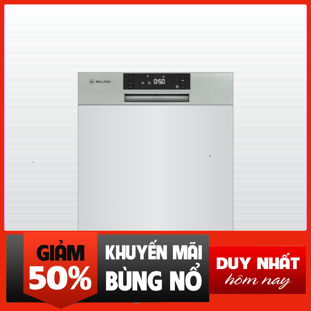 Nhắn shop đặt hàng  Máy Rửa Chén Âm Mát Malloca MDW14-S08SI 14 Bộ Chén Dĩa Chần Sạch Nhanh chóng ###