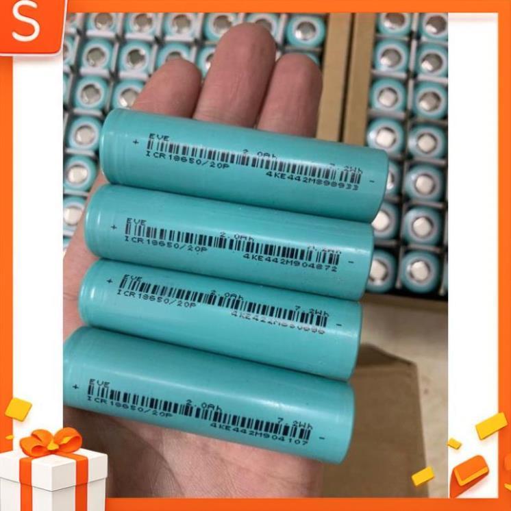 Cell Pin 18650 EVE 20P 2000mAh / 25P 2500mAh Dòng Xả Cao 10C 20A Mới 100% | P2-Kho Pin Chính Hãng