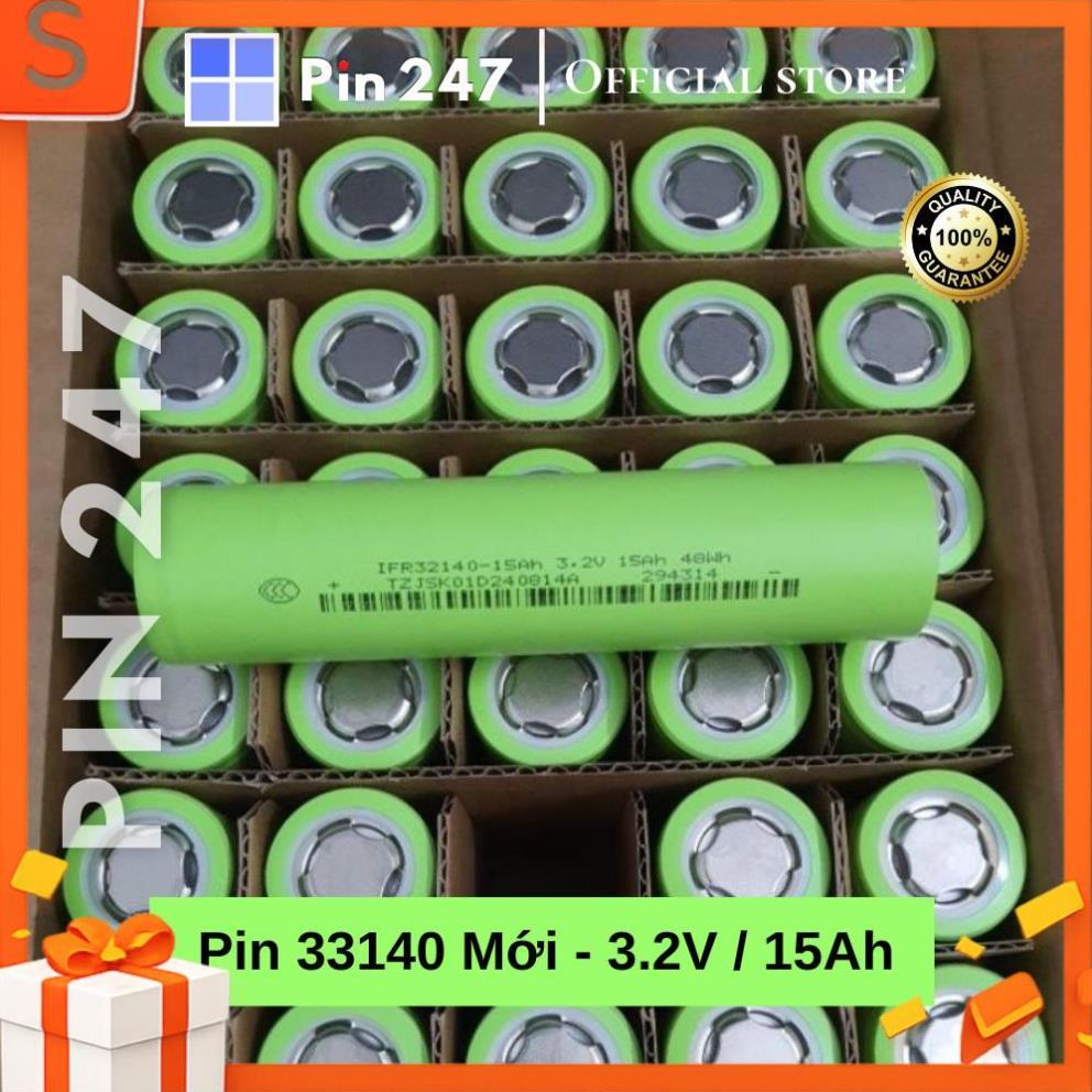 Phụ kiện Cell pin 32140 lifepo4 3,2V 15Ah ( Hàng mới 100%)  - Pin247