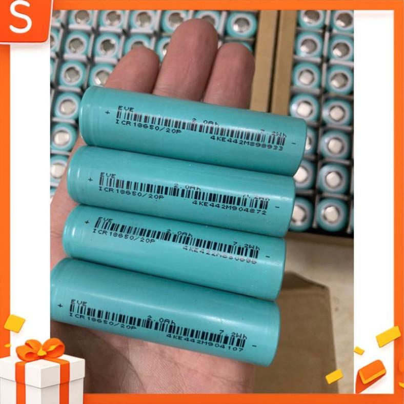 Pin 18650 Eve - 20P / 25P / 26V- dung lượng 2000 - 2550mah -  - Pin Mới 100%