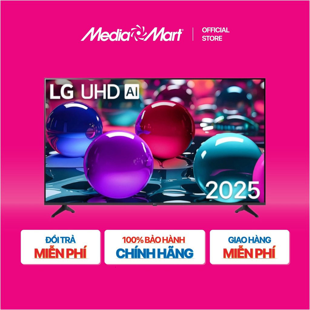 [MEDIAMART] - Smart Tivi 50 Inch LG UHD AI 4K 50UA7350PSB - FREESHIP,Bảohànhchínhhãng