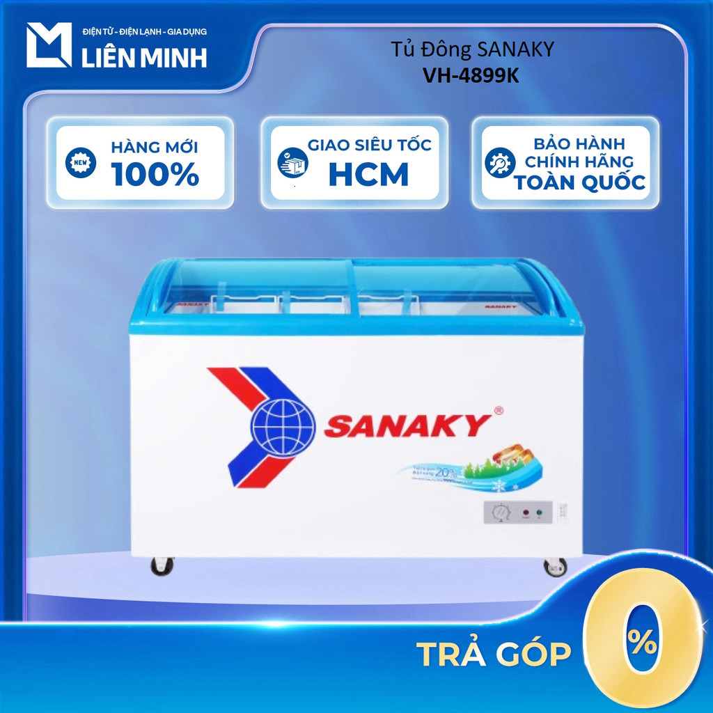 CH  VH-4899K - Tủ Đông SANAKY VH-4899K - Bảo Hành Chính Hãng ]