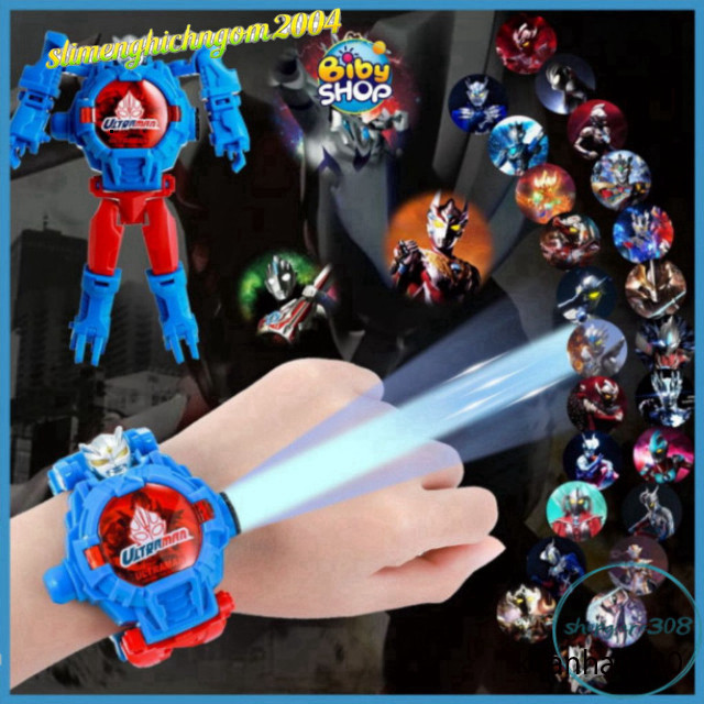 Đồng Hồ Robot BIBY Biến Hình Siêu Nhân Cho Câu Chuyện Giữa Đêm