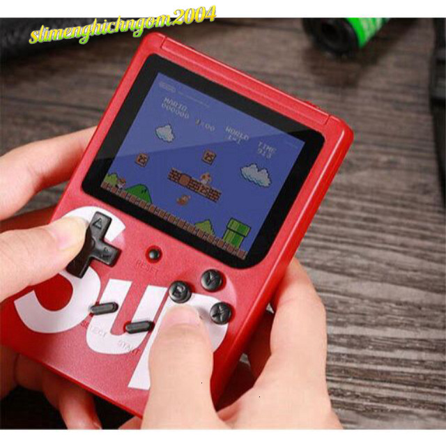 Máy Chơi Game Gameboy Sup 400 Trò Chơi (MÀU ĐỎ) Chơi Gameboy Sup 400 Trò Chính Hãng, Trò Đồ Cho Bé