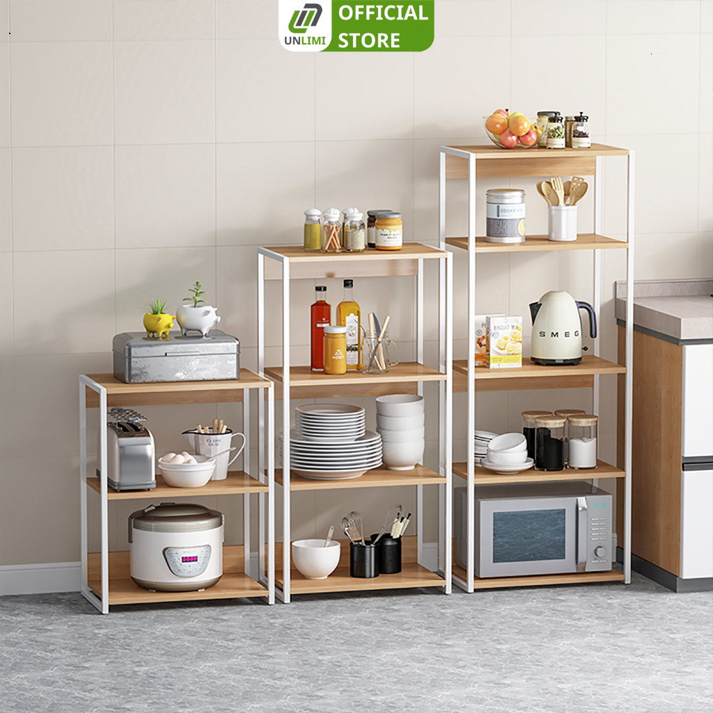 Kệ nhà bếp đa năng Unlimi lưu trữ gọn gàng phòng bếp - GM05