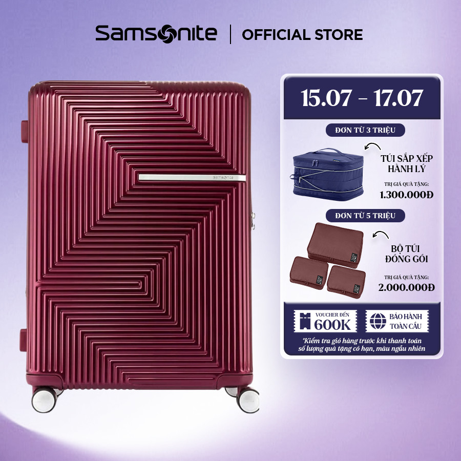 Vali kéo Samsonite Azio Spinner EXP