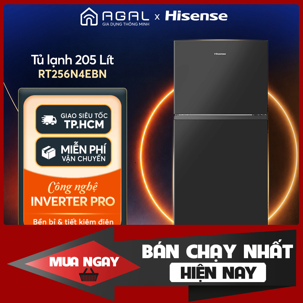 Tủ Lạnh Hisense Inverter Pro 205 Lt Ngăn Đông Tủ lạnh Hisense 5 cửa giúp tiết kiệm điện năng nhờ côn