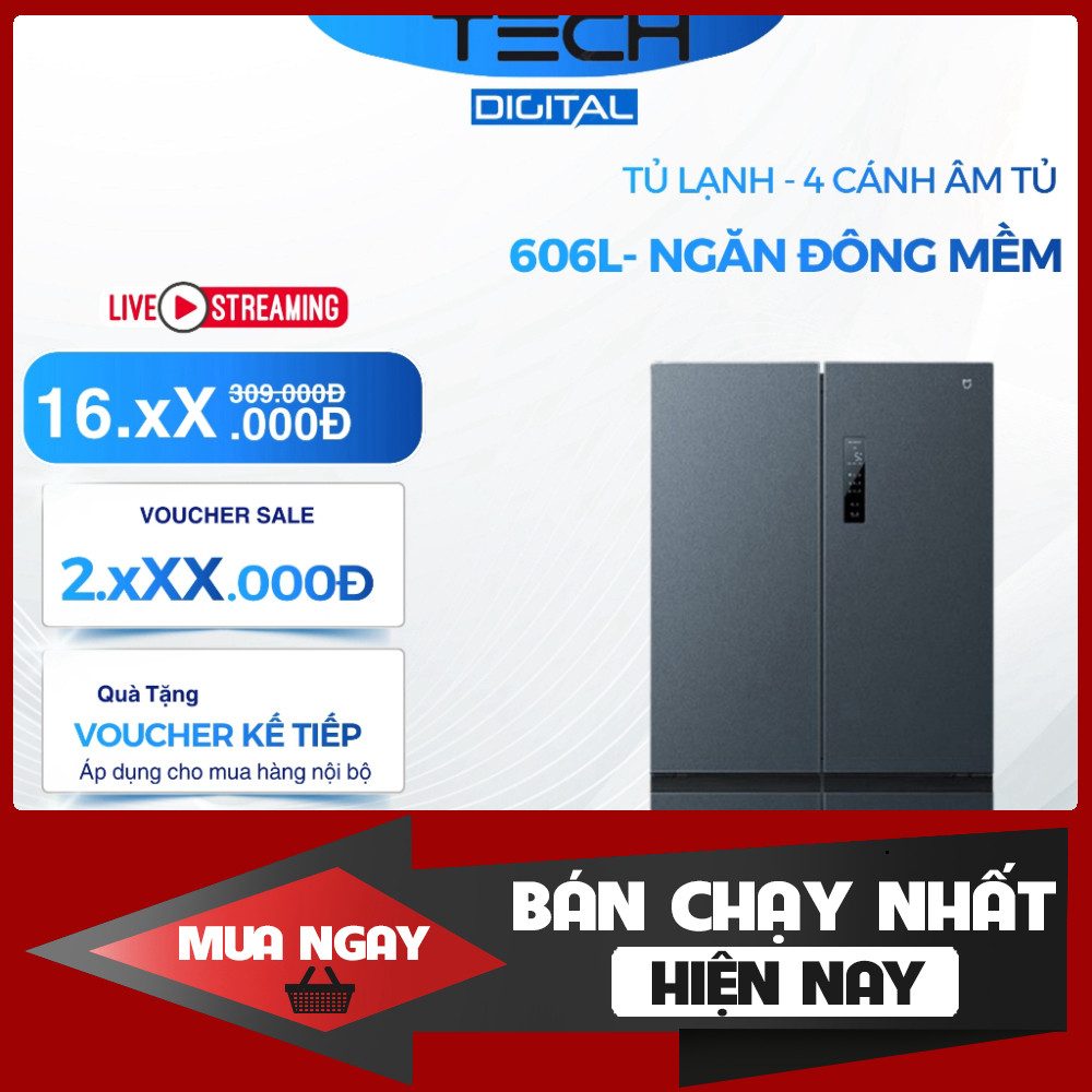 Tủ Lạnh Hãng Tỏi 606L 20 Ngăn 60 Cm Chứa Ăn Uống Bền Cứng