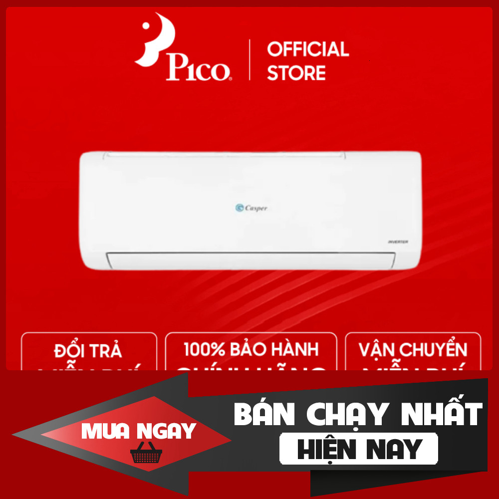 Điều Hoá 1 Chiều Casper Inverter 18.000 BTU 2Hp TC-18IS36 Giảm Ít Điện