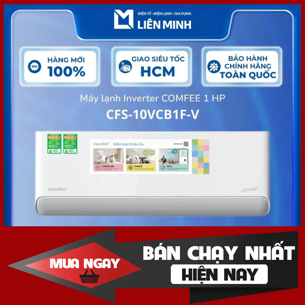 CFS-10VCB1F-V | CFS-10VGXF - Máy Lạnh Comfee Inverter - VGXF [SHIP 0Đ HCM]