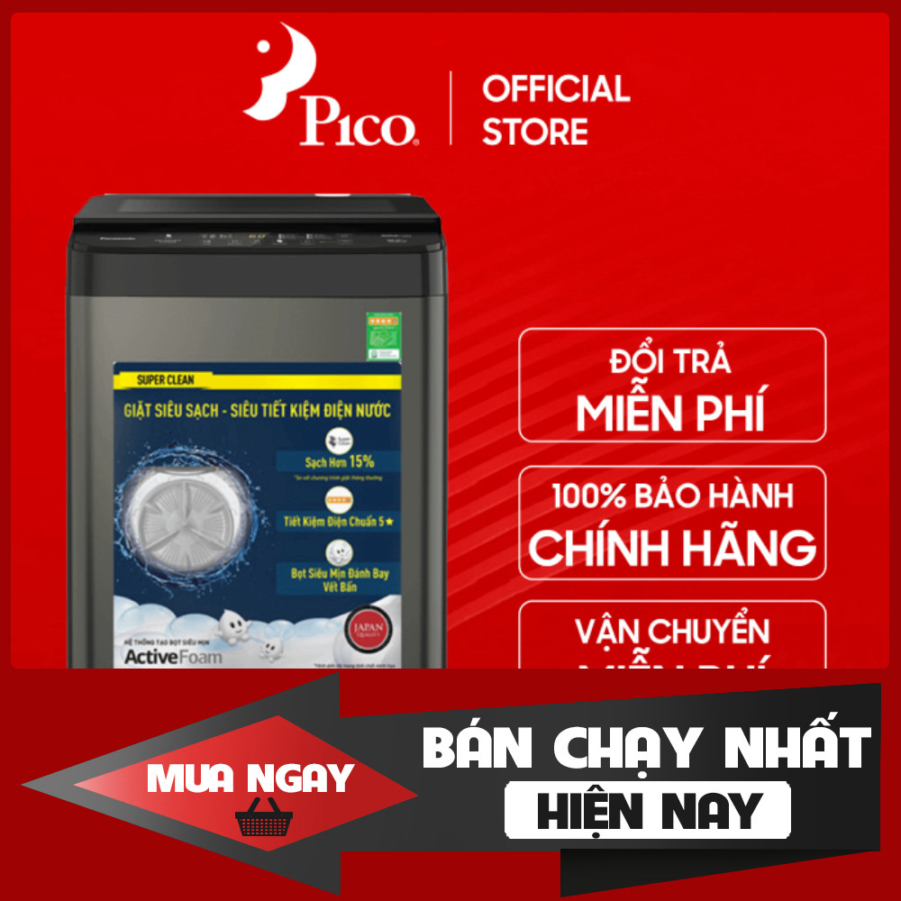 Máy Giặt Panasonic 8.2kg Cửa Trên NA-F82Y01DRV Công Suất 1500W