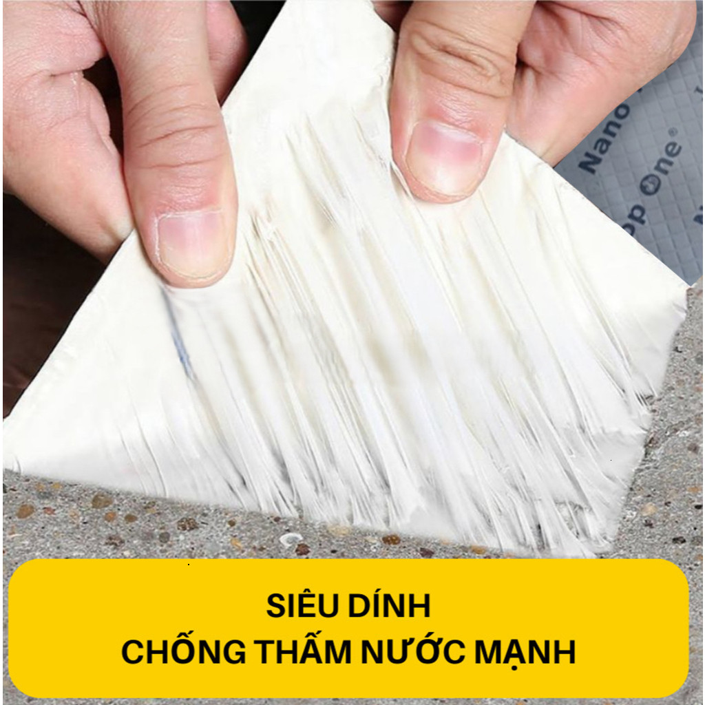 @ Băng Keo Chống Thấm Butyl Nano Number One – Siêu Dính Siêu Bền, Chống Nước, Chống Nứt, Dán Mái Tôn