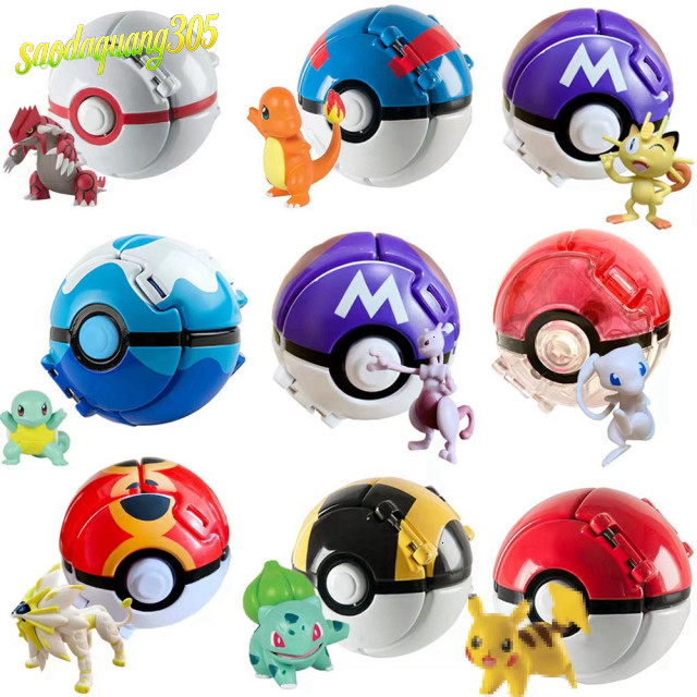 Đồ Chơi Trứng Squirtle Pikachu Pokémon Biến Thể 2023 Mới Content: Đồ chơi trứng Squirtle Pikachu Pok