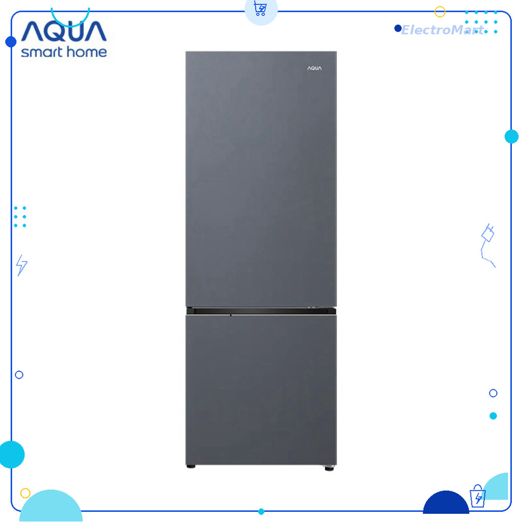 AQR-B360MA(SLB) - Tủ lạnh Aqua ngăn đông dưới 292 lít chính hãng