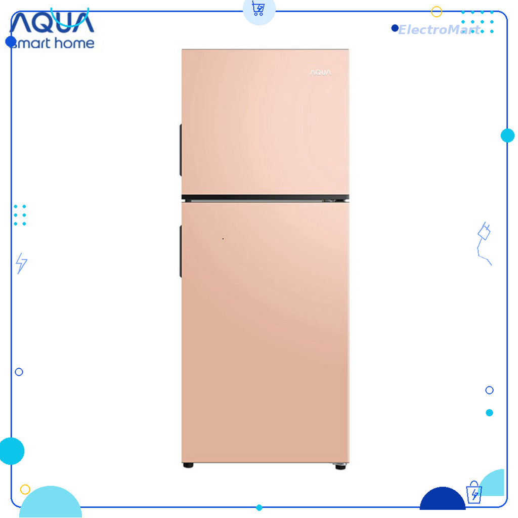 AQR-T220FA(PS) - Tủ lạnh Aqua 189 lít Twin Inverter màu hồng chính hãng