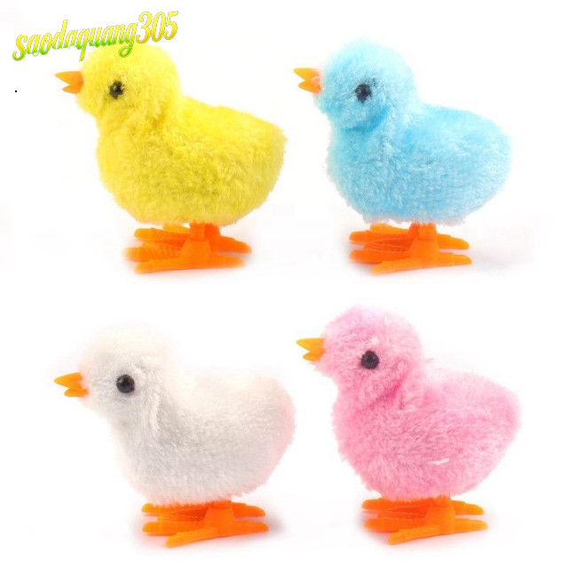 Gà Con Nhảy Lon Ton Vặn Cót Bé Chơi Vui BBTOYS 89 Size L Có Mùi Ngoại Bán Xe Mới