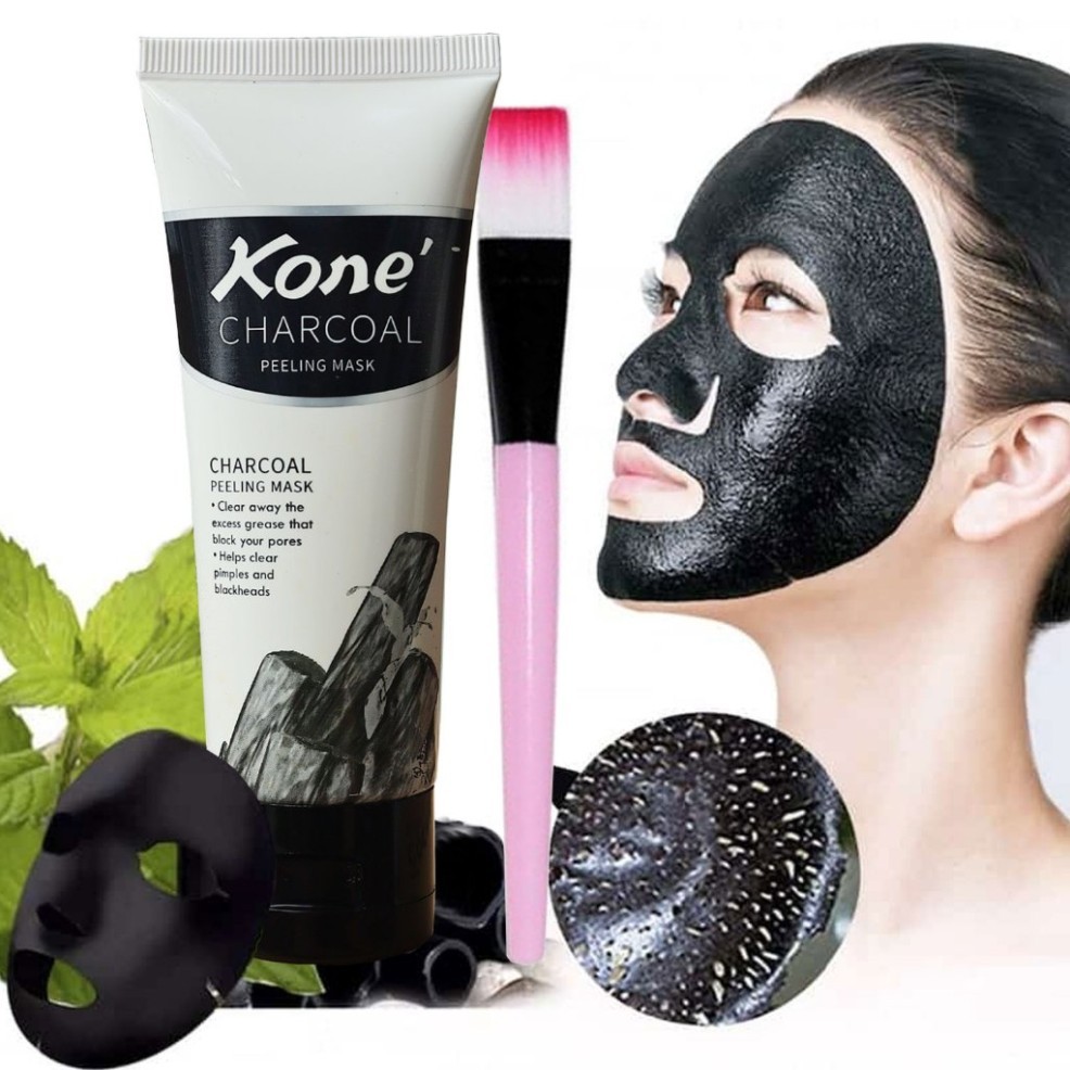 Gel lột mụn than tre hoạt tính Thái Lan Kone 90g - kone' sạch mụn cám mụn đầu đen bã nhờn