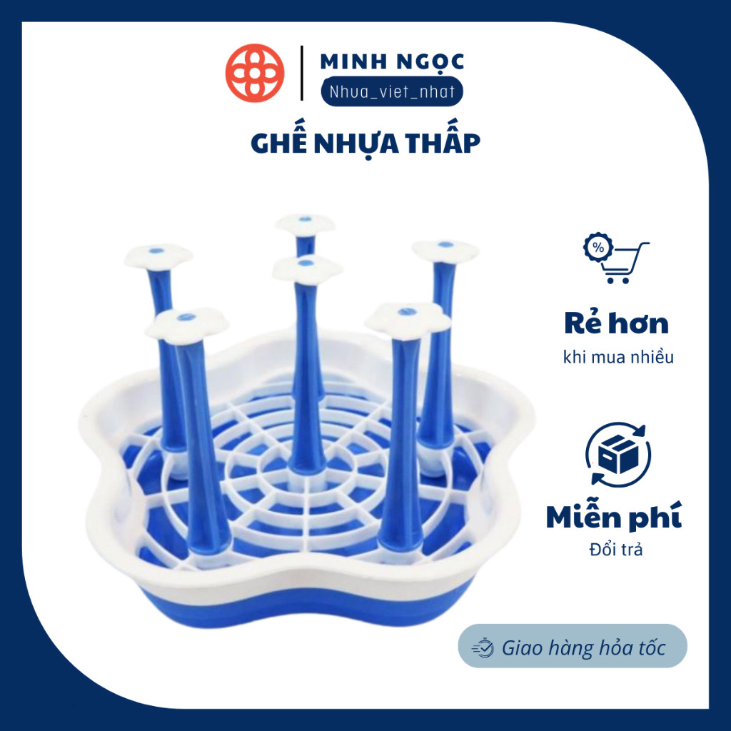 Khay Đựng Cốc nhựa Việt Nhật Dễ Dàng Hứng Cốc (Safe and clean way to store cups at home)