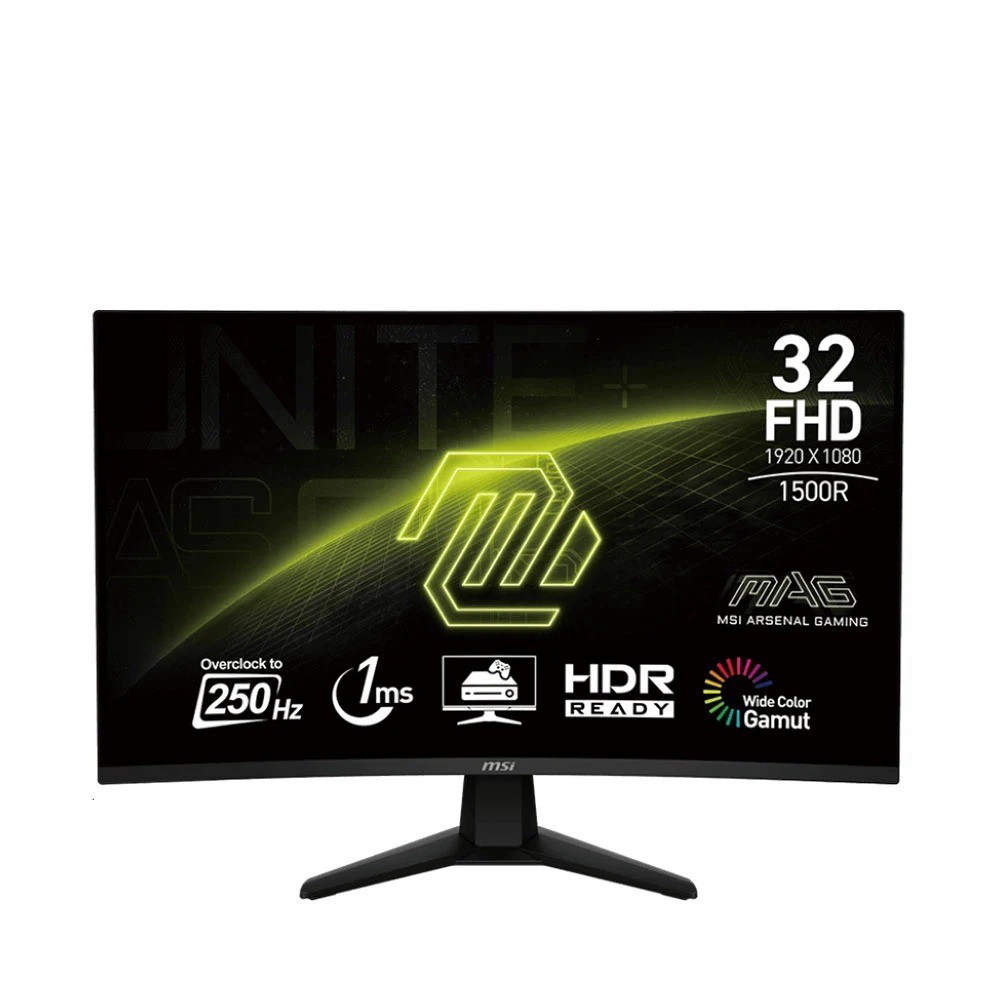 Màn Hình Gaming Cong MSI MAG 32C6X 32 inch FHD VA 250Hz 1Ms | Chính Hãng | Bảo Hành 36 Tháng