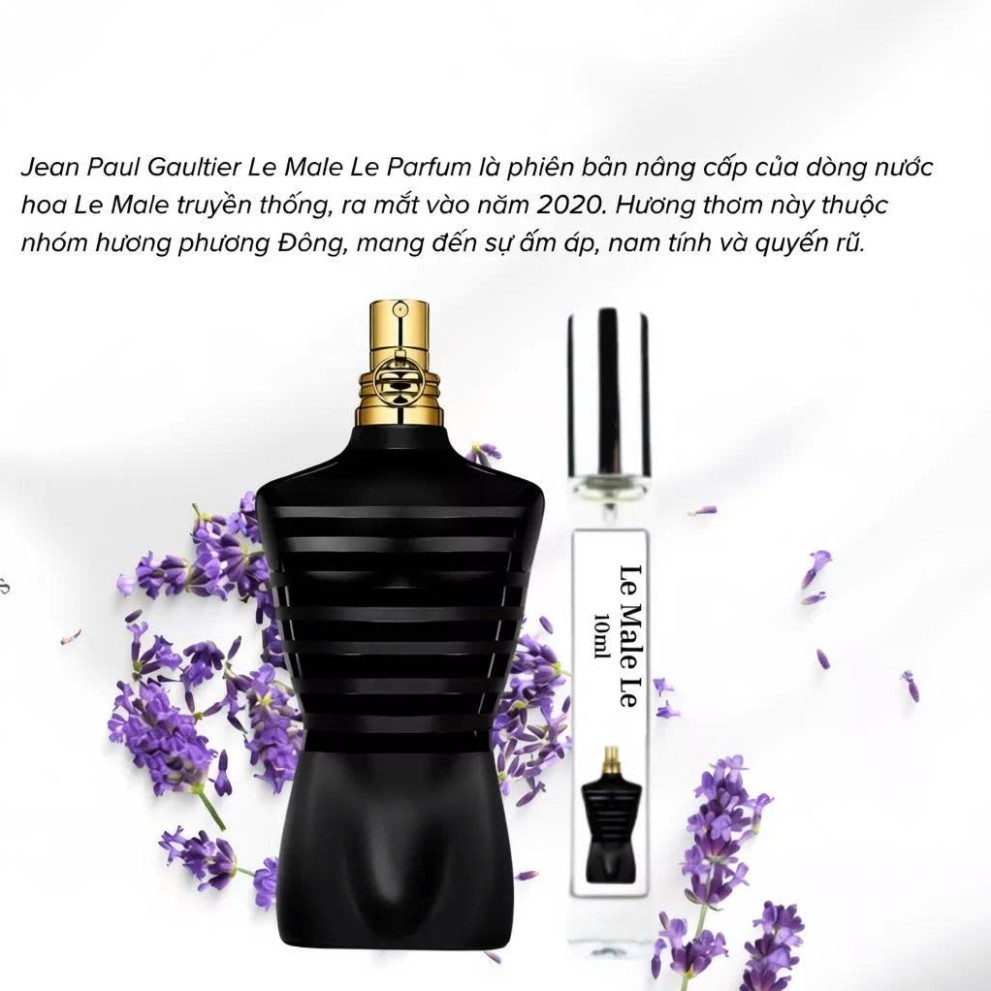 10ml JPG Le Male Le Parfum | Nước hoa nam chính hãng kemperfumehnhn