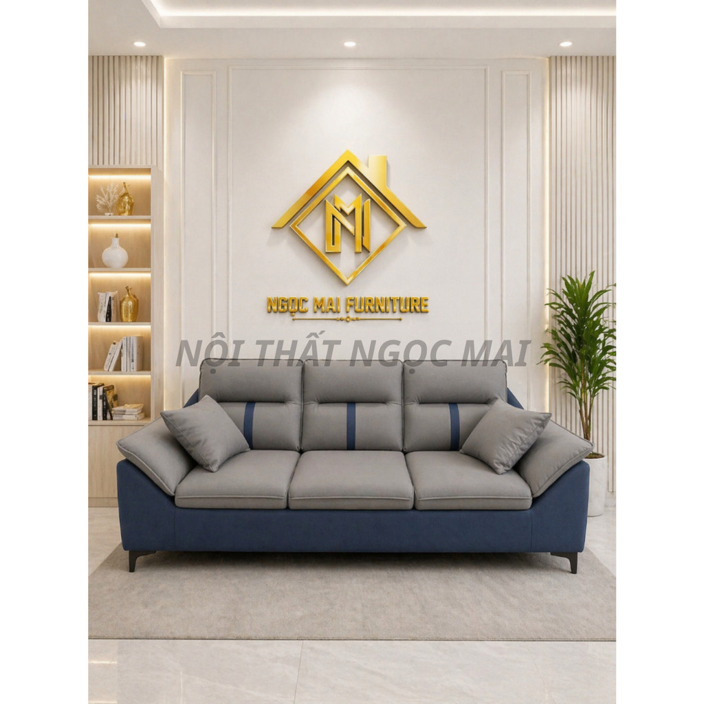 Ghế Sofa Cao Cấp Da PU Chống Bong Tróc Êm Ái Bền Đẹp - TH Ngọc Mai