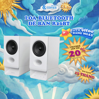Loa Bluetooth Để Bàn EDIFIER R20BT | Blutooth V6.0 | Công Suất 5W RMS | Bảo Hành 15 Tháng