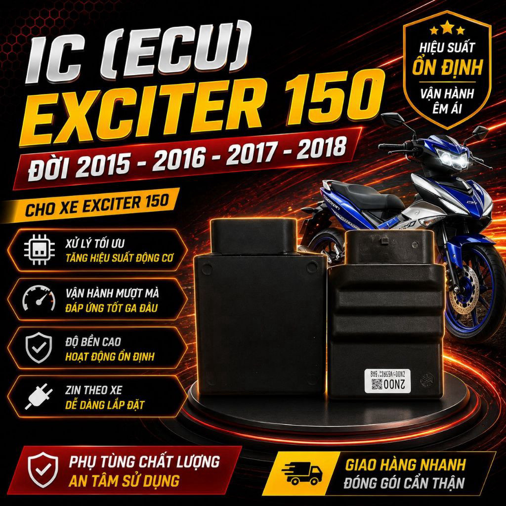 IC ECU Exciter 150 Fi 2015 2016 2017 2018 | Hộp Điều Khiển Động Cơ Exciter 150