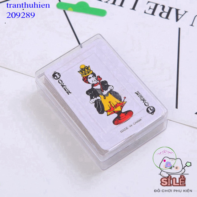 Bộ Bài Thẻ Bài Tây A4 Trực Tiếp Là một sản phẩm thú vị dành cho những người yêu thích trò chơi thẻ b
