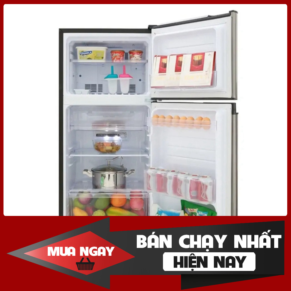 ib đặt nhanh_ Tủ lạnh Sharp Inverter 180 lít SJX196ESL   _hàng mới chính hãng