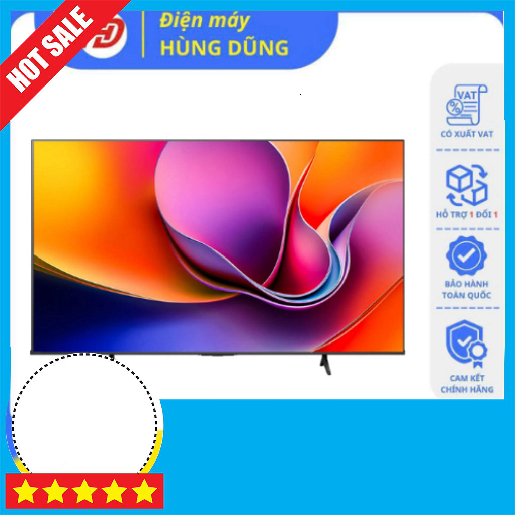 Khuyến mãi  Tivi Hisense Smart 4K 50 inch 50A6Q - Chính Hãng Bảo Hành 24 Tháng Tivi Hisense thông mi