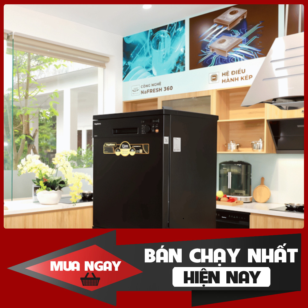 ib đặt nhanh_ Máy Rửa Bát Nagakawa NK8D61M/NK8D01M/NMD9811 Chính Hãng Malaysia  8 Bộ/16 Bộ  Sấy Khô 