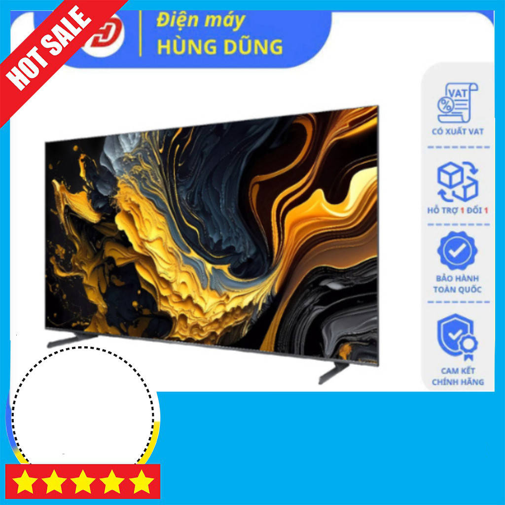 Khuyến mãi  Bộ Tivi QLED 4K 100 inch Max L100MA-MAXEA Xiaomi 100 inch Dày Dặn Màu Sắc Hiếm Hoi [Mode