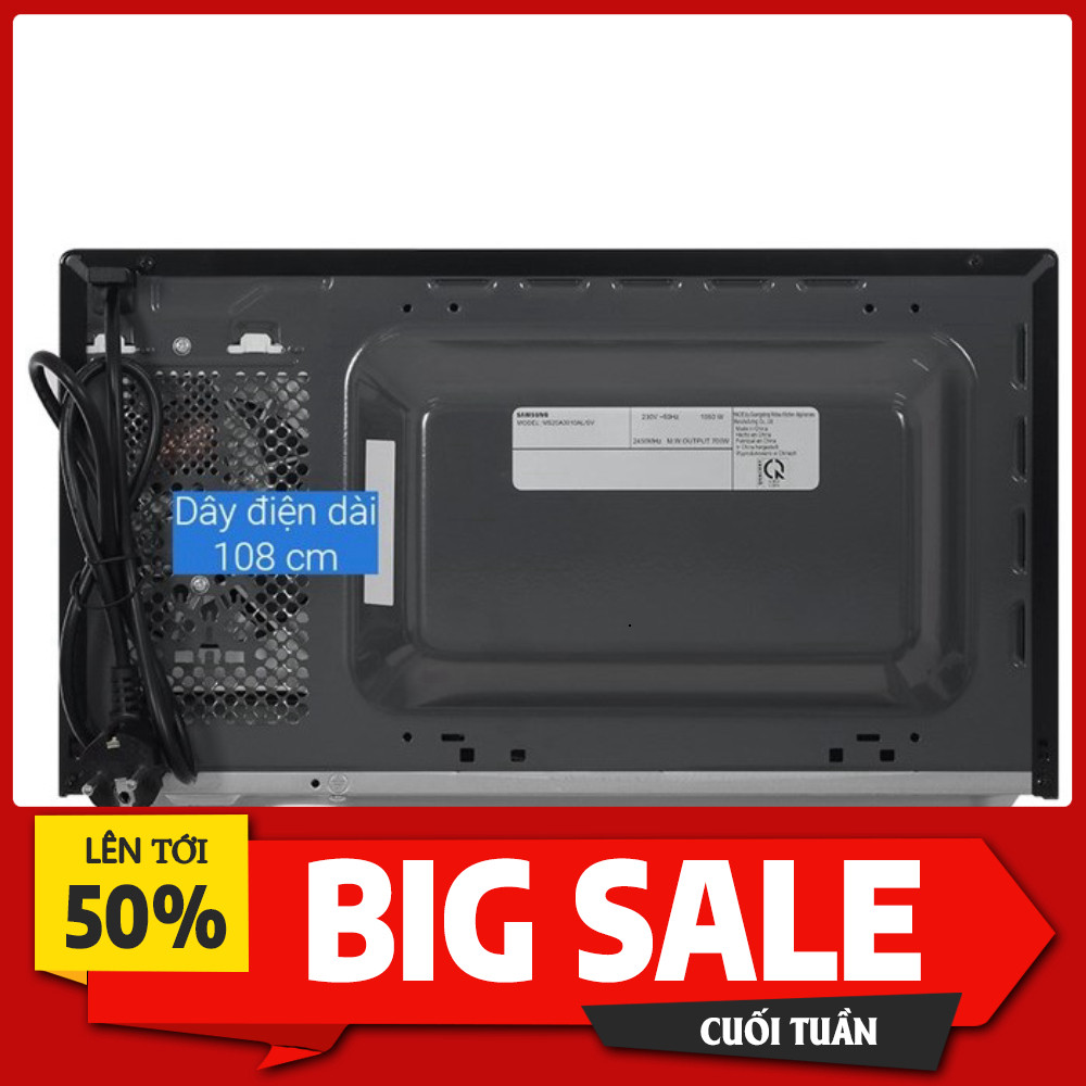 ib nhận mã giảm_ Lò vi sóng Samsung MS20A3010AL/SV 20 lít 2024 _siêu sale
