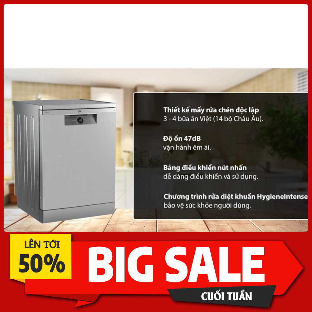 ib nhận mã giảm_ Máy Rửa Chén Beko BDFN26430X  THỔ NHĨ KỲ (N.7T5) _siêu sale