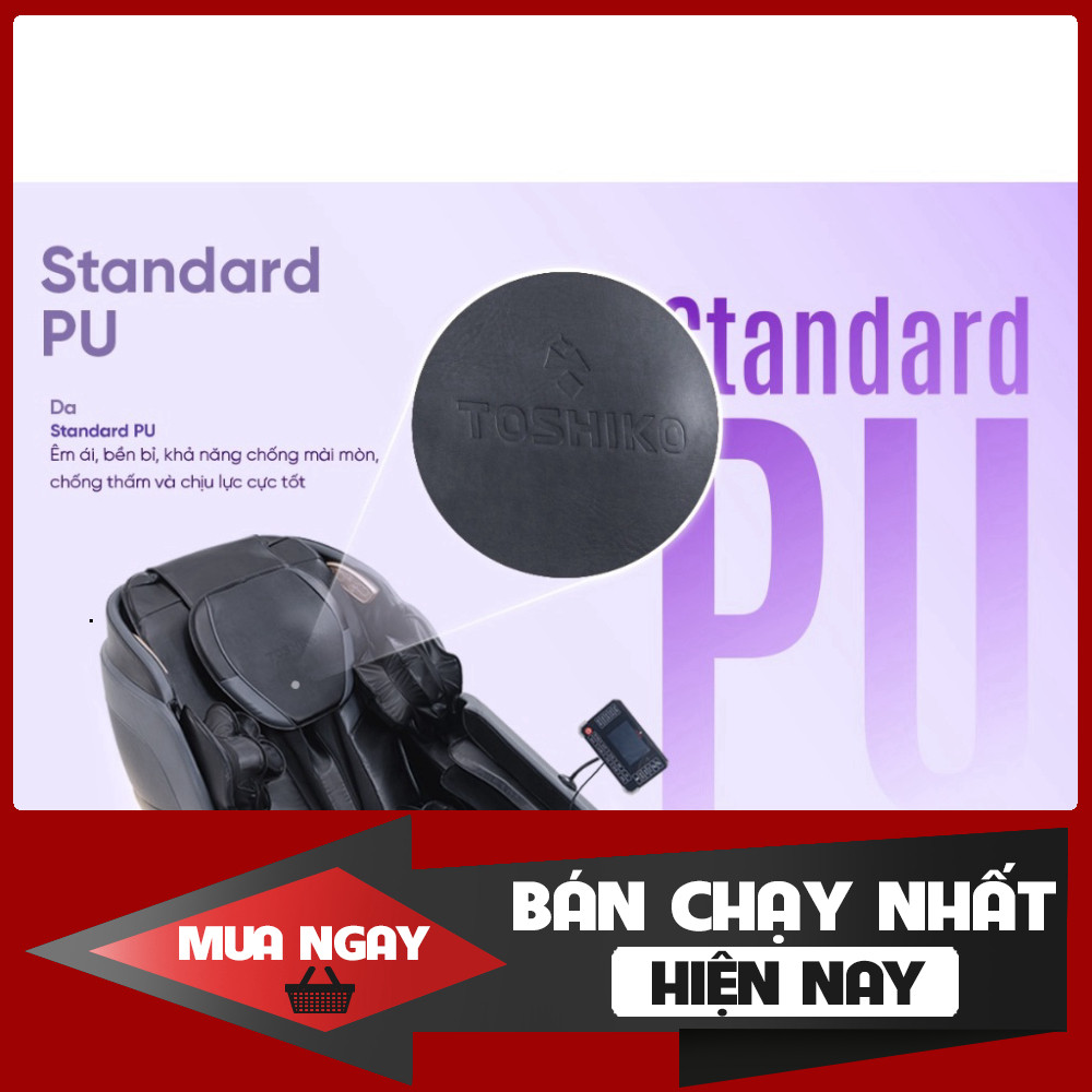 ib đặt nhanh_ Ghế massage trị liệu toàn thân TOSHIKO T86 Pro công nghệ con lăn 4D giúp thư dãn tại n
