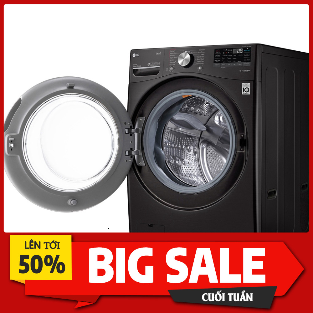 ib nhận mã giảm_ Máy giặt sấy LG AI DD Inverter giặt 21 kg  sấy 12 kg F2721HVRB  Hàng Chính Hãng _si