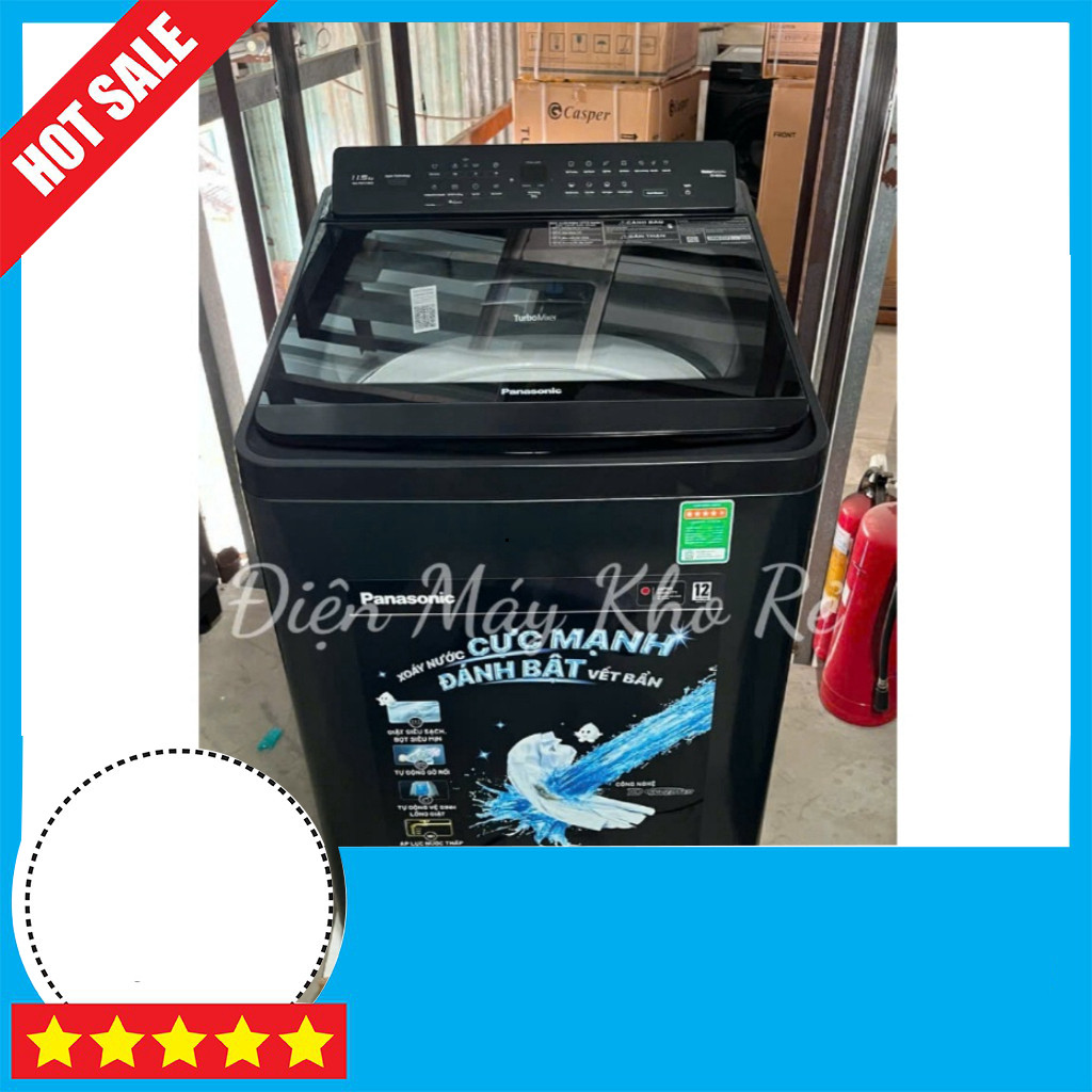 Khuyến mãi  Máy Giặt Panasonic Inverter 11.5kg NA-FD115X3BV Nhiệt độ giặt cao Tẩy da chết nhanh ,.