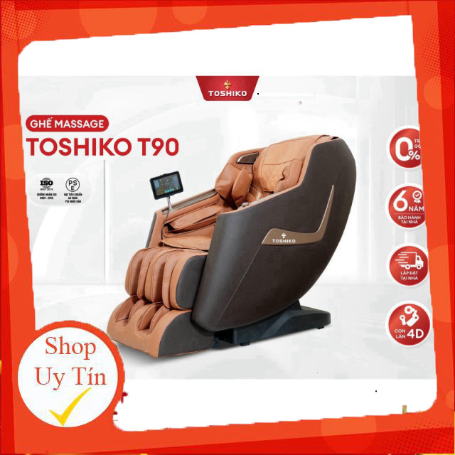 nhắn shop _  _ Ghế massage trị liệu toàn thân Toshiko T90 công nghệ scanbody mới _ _hàng mới