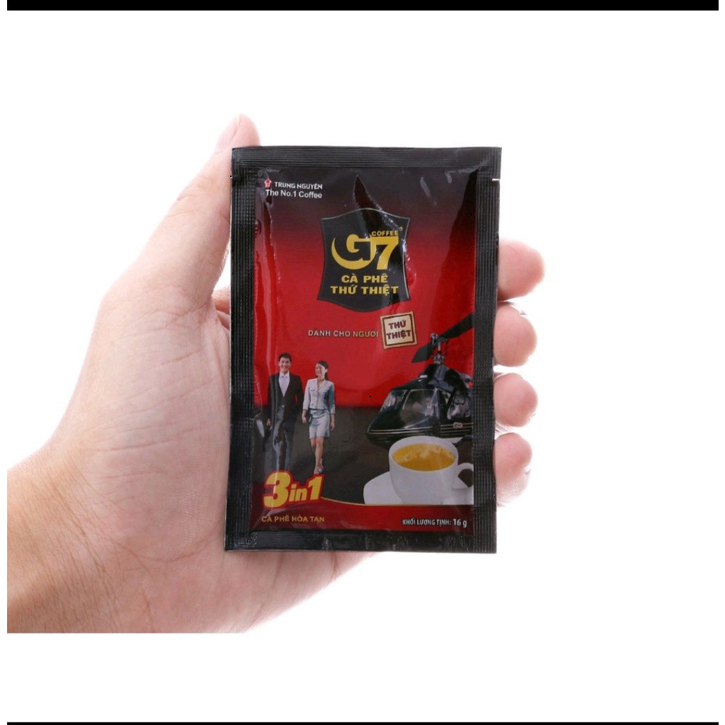 (Bán buôn) Thùng 24 hộp Cà Phê G7 ( Hộp 21 gói x 16g).Loại B kho bắc giang