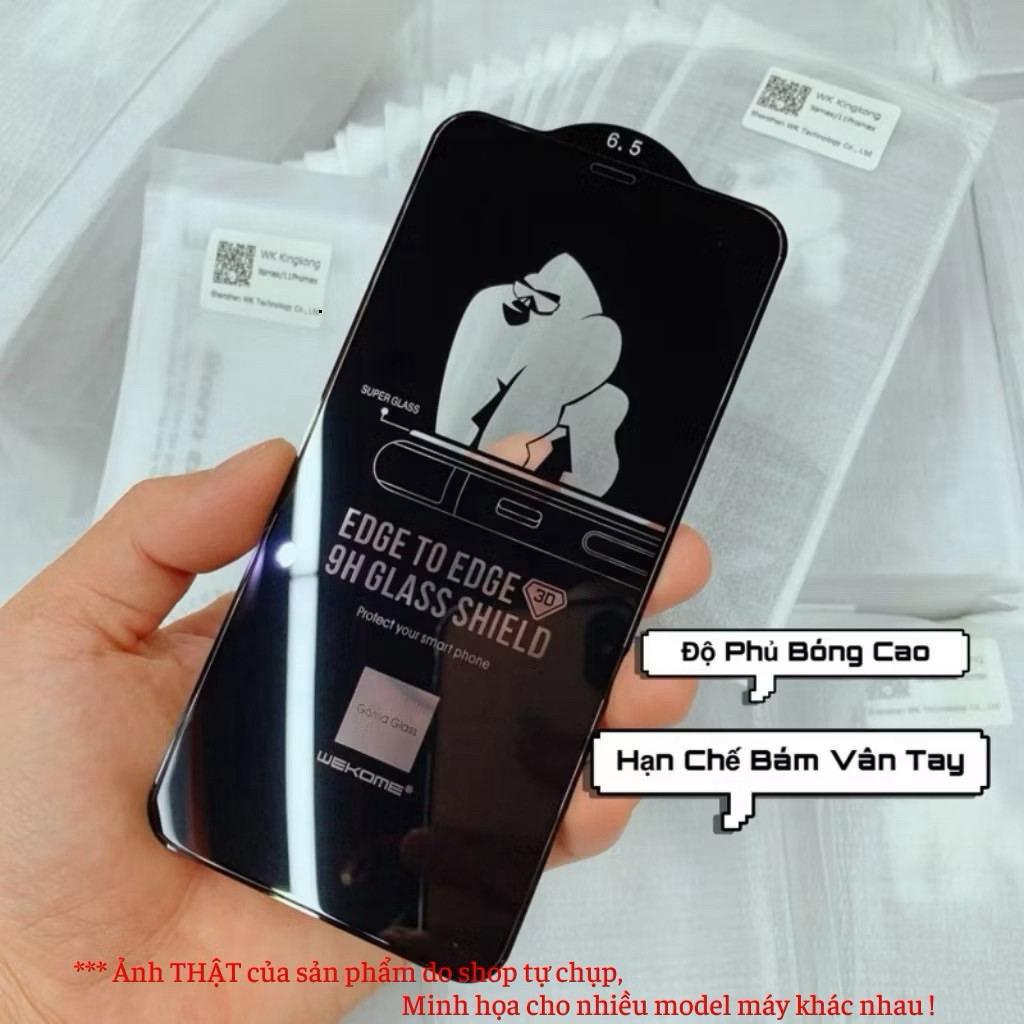 Kính dán cường lực KingKong cho Vsmart Aris Pro Active 3, Aris Joy 4, Aris Joy 3, Vsmart Joy 4 Full,