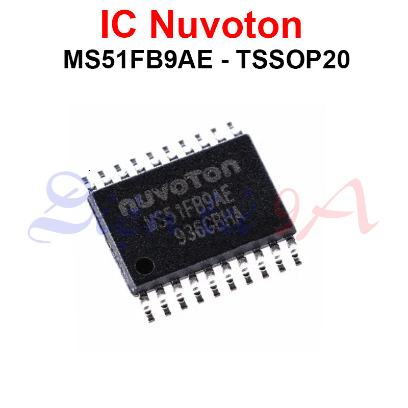 IC Nuvoton MS51FB9AE, TSSOP20